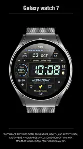 WFP 129 Military watch face screenshot