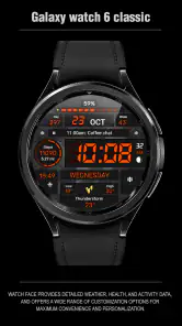 WFP 129 Military watch face screenshot
