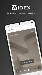 WIDEX ALLURE screenshot