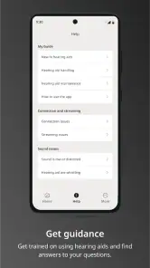 WIDEX ALLURE screenshot