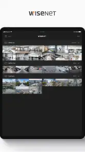 Wisenet mobile screenshot