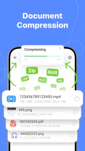 ZipSafe アーカイバー & エクストラクター screenshot