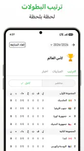 دوري - نتائج ومباريات اليوم screenshot