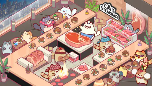 ねこのキッチン: かわいい料理ゲーム screenshot