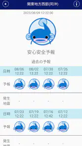 ゆれズバ ー地震の予報、予知、予測・防災 screenshot