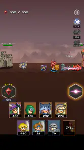 わらわら兵団: 戦略ピクセルラインディフェンス screenshot