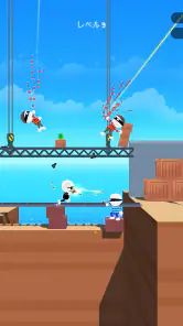 アクションゲーム (Johnny Trigger) screenshot