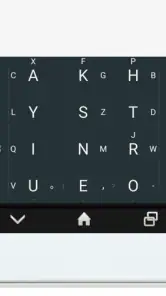 アルテ日本語入力キーボード screenshot