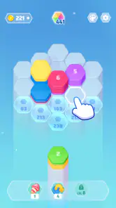 カラースライドパズル screenshot