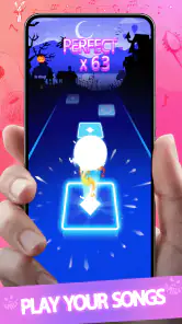 カラーダンスホップビート音楽ゲーム screenshot