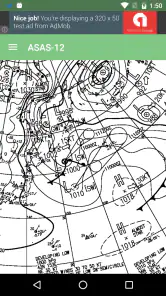 カラー天気図 screenshot