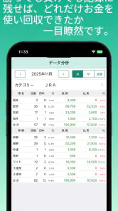ギャンブル収支管理 screenshot