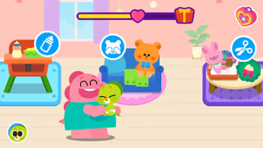 ココビとあかちゃんのおせわ - 子育て、ごっこ遊び screenshot