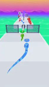 スネークランレース：ランニングゲーム screenshot