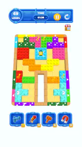 スワイプ・イット：木製ボードパズル screenshot