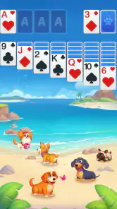 ソリティア ドッグレスキュー screenshot