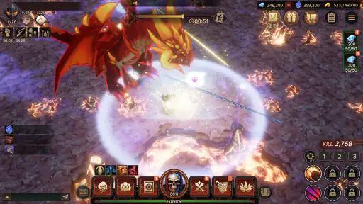 ダークナイト育成 : 放置RPG screenshot