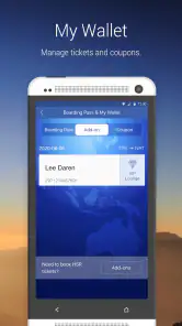 チャイナ エアラインのモバイルアプリサービス screenshot