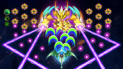 ドラゴンウィング - スペースシューティング screenshot