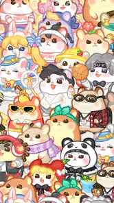ハムハム商店街: かわいい放置タイクーンゲーム screenshot
