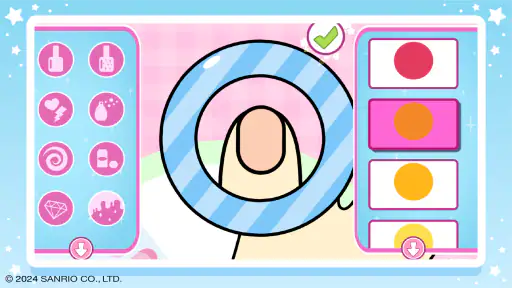 ハローキティ ビューティーサロン screenshot