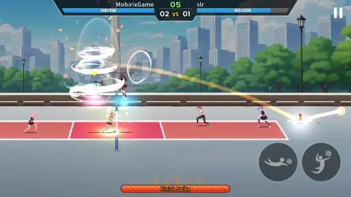 バレーボールキング screenshot
