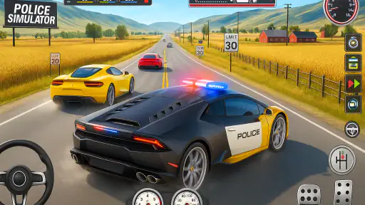 パトカーのゲーム: 警察官ゲーム screenshot