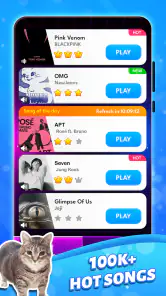 ピアノキャット2: ミーム音楽ゲーム & ピアノタイル screenshot