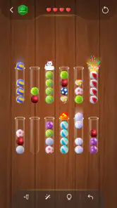ボールソート：パズルゲーム screenshot