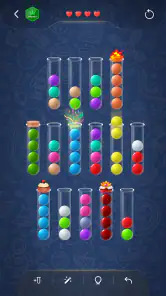 ボールソート：パズルゲーム screenshot
