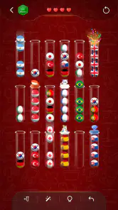 ボールソート：パズルゲーム screenshot