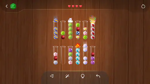 ボールソート：パズルゲーム screenshot