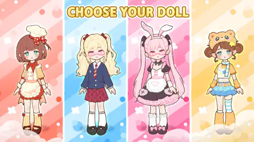 マイ・ドレッシードール：可愛い着せ替え＆ドール作成 screenshot