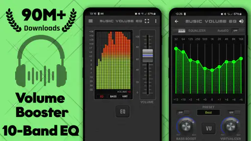 ミュージックボリューム EQ + イコライザー screenshot