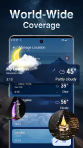 ライブ天気: 天気予報 screenshot