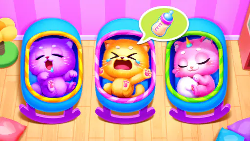 リトルパンダ：ベイビーキャットデイケア screenshot