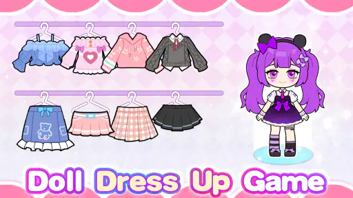 可愛い女の子: プリンセススタイリスト& 着せ 替え アプリ screenshot