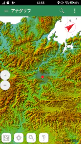 地理院地図 screenshot