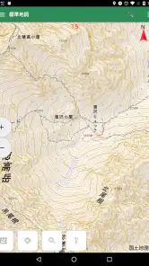 地理院地図 screenshot