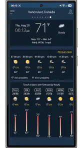 天気 – 正確な予報 screenshot