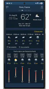 天気 – 正確な予報 screenshot