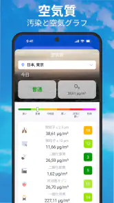 天気と雨雲レーダー予報 screenshot