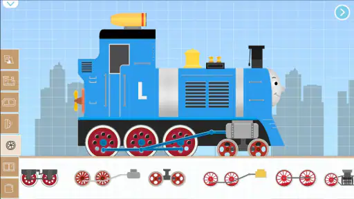子供のためのレンガ列車ゲーム-子供の電車ゲーム列車鉄道ゲーム screenshot