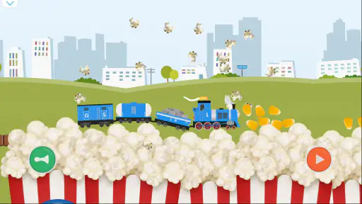 子供のためのレンガ列車ゲーム-子供の電車ゲーム列車鉄道ゲーム screenshot
