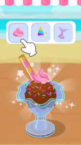 子供向けアイスクリームショップゲーム screenshot