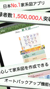 家系図 by 名字由来net screenshot