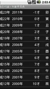 手帳の付録 screenshot