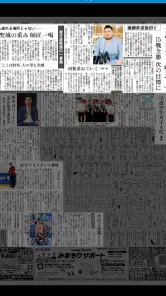 新潟日報 紙面ビューアー screenshot