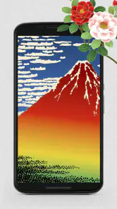 浮世絵壁紙 - 和風の日本画・名画 高画質待ち受け screenshot