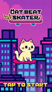 猫ビートzeta(ゼタ) -ドット絵ねこと音ゲーリズムゲーム screenshot